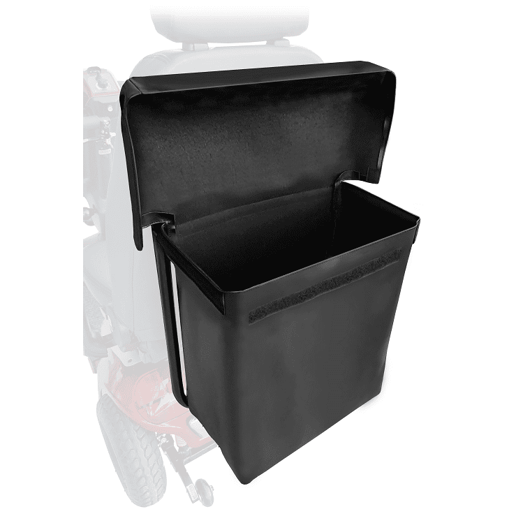 Shoprider Bag Carrier With Walking Stick Holder, Black