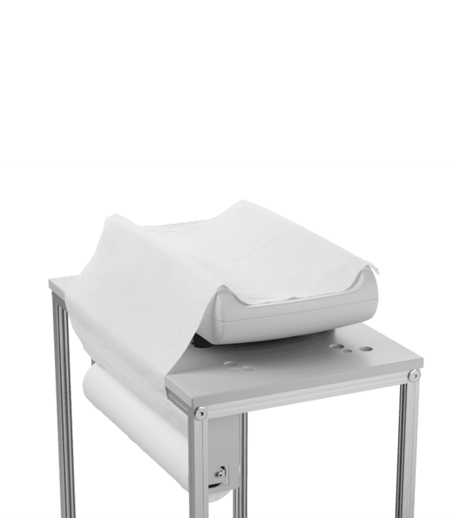 seca 402 Baby scale cart paper roll holder