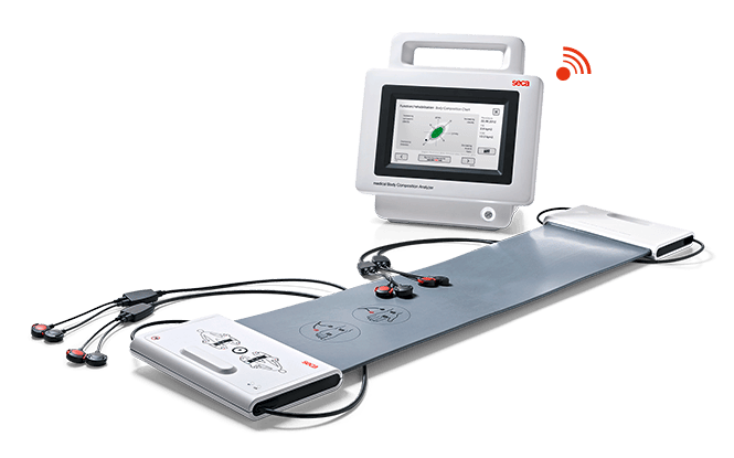 seca 525 mBCA Medical Body Composition Analyser for patients lying down