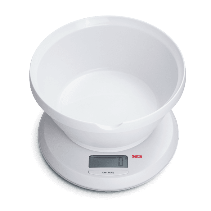 seca 852 Kitchen and dietary scale, electronic 3000 g/6.6 lbs, 1 g/0.04 oz division
