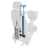 Shoprider Oxygen Bottle Holder, Black (Bottle Not Included)