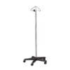 IV Pole/Stand Polymer Base 5-Leg 2-Hook | TM0216