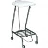 Linen Skip, Single, Foot Operated Lid