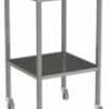 Stainless Steel Instrument Trolley, No Rail