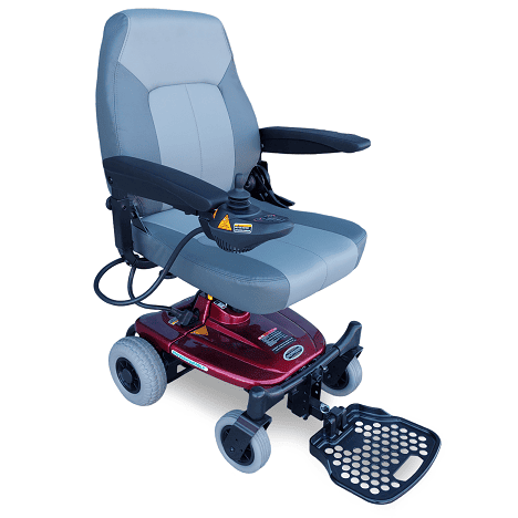 Shoprider Como Portable Powerchair Easy Pull Apart Design, SWL 113Kg, 12 AMP Battery, 2 AMP Charger