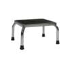 Footstool, Chrome Plated, Rubber Top