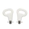 Rifton push handles pair for the HTS backrest and mobile base