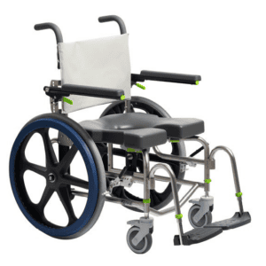 Raz-SP600 Heavy Duty Self Propel Mobile Shower Commode Chair