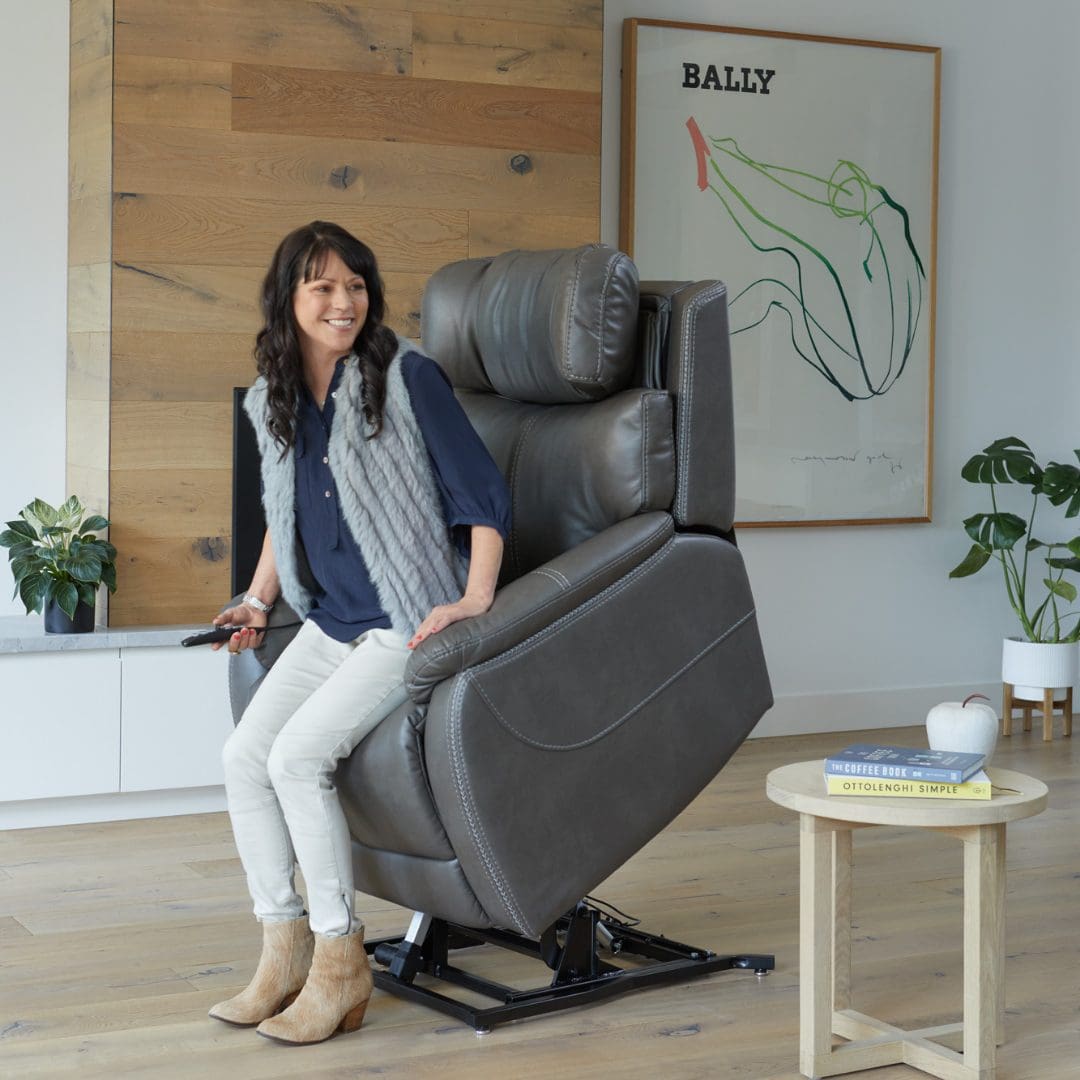 Theorem Winslow 5 Motor Lift Chair, App Controlled (Cappricio Smoke) - Image 2