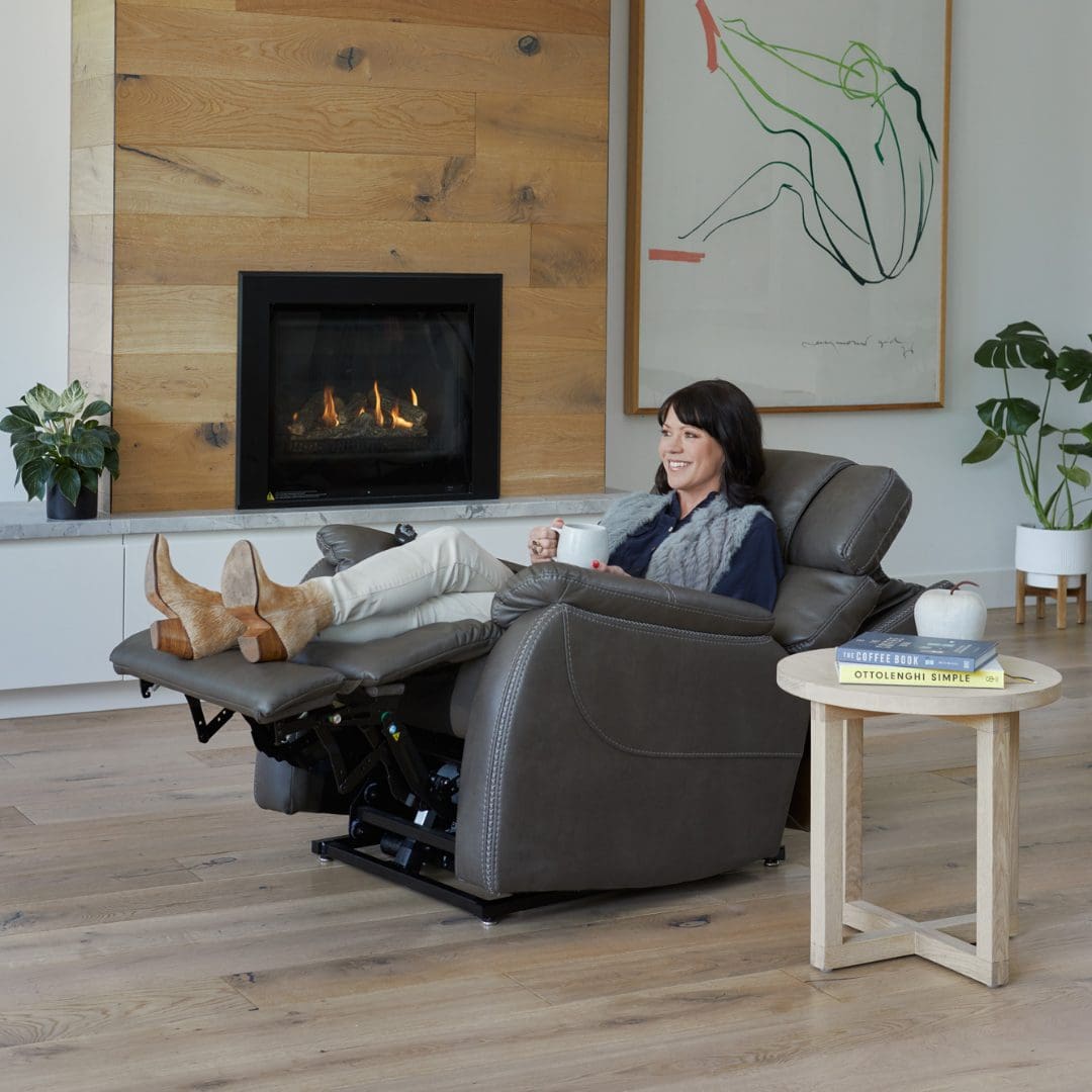Theorem Winslow 5 Motor Lift Chair, App Controlled (Cappricio Smoke) - Image 3
