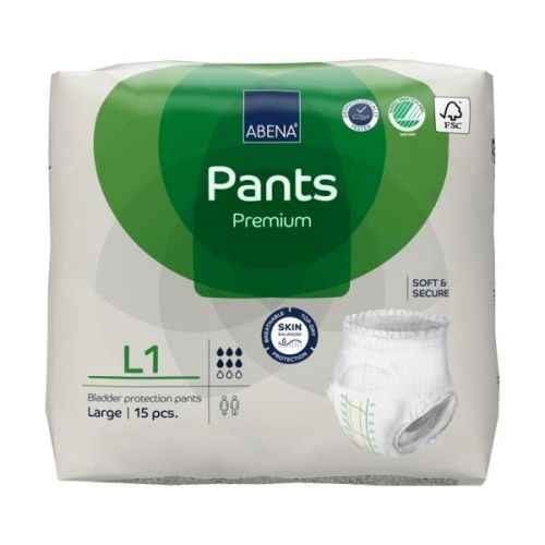Abena Pants Premium L1, Large, 100 to 140 cm - Image 2