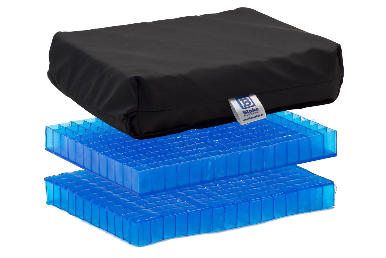 Blake Geo-Matrix Cascading Footplate Pads, Large 8 x 10 in (Pair)