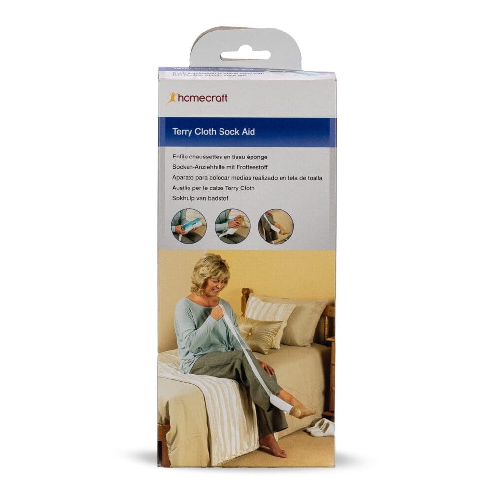 Homecraft Terry Cloth Sock Aid, 230 mm