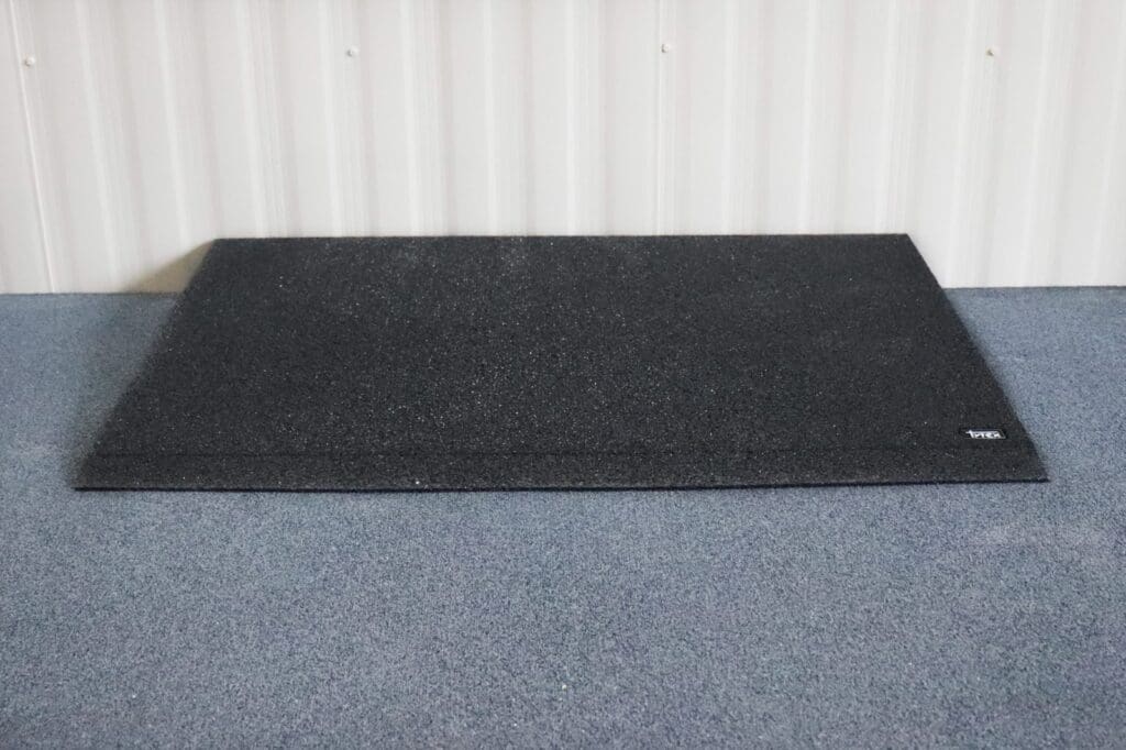 Tyrex Rubber Threshold Ramp 1:10, 30 x 300 x 900 mm, Black