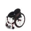 TiLite Aero T titanium folding wheelchair, three-quarter front view