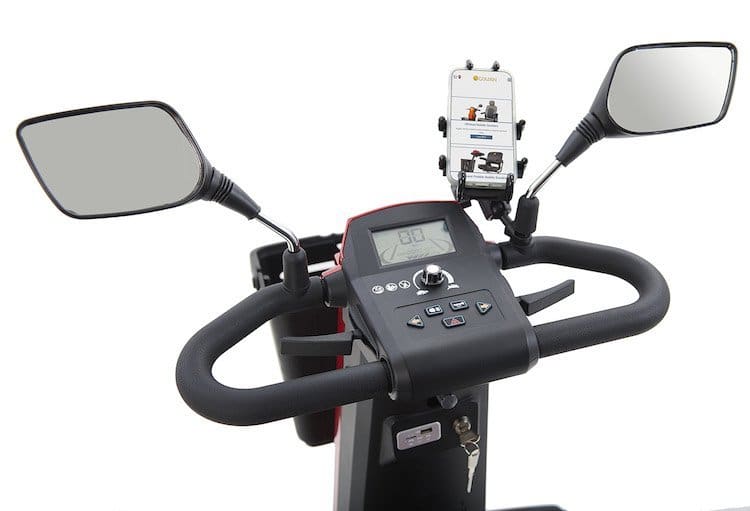 Golden Eagle Heavy Duty Mobility Scooter, alternate view