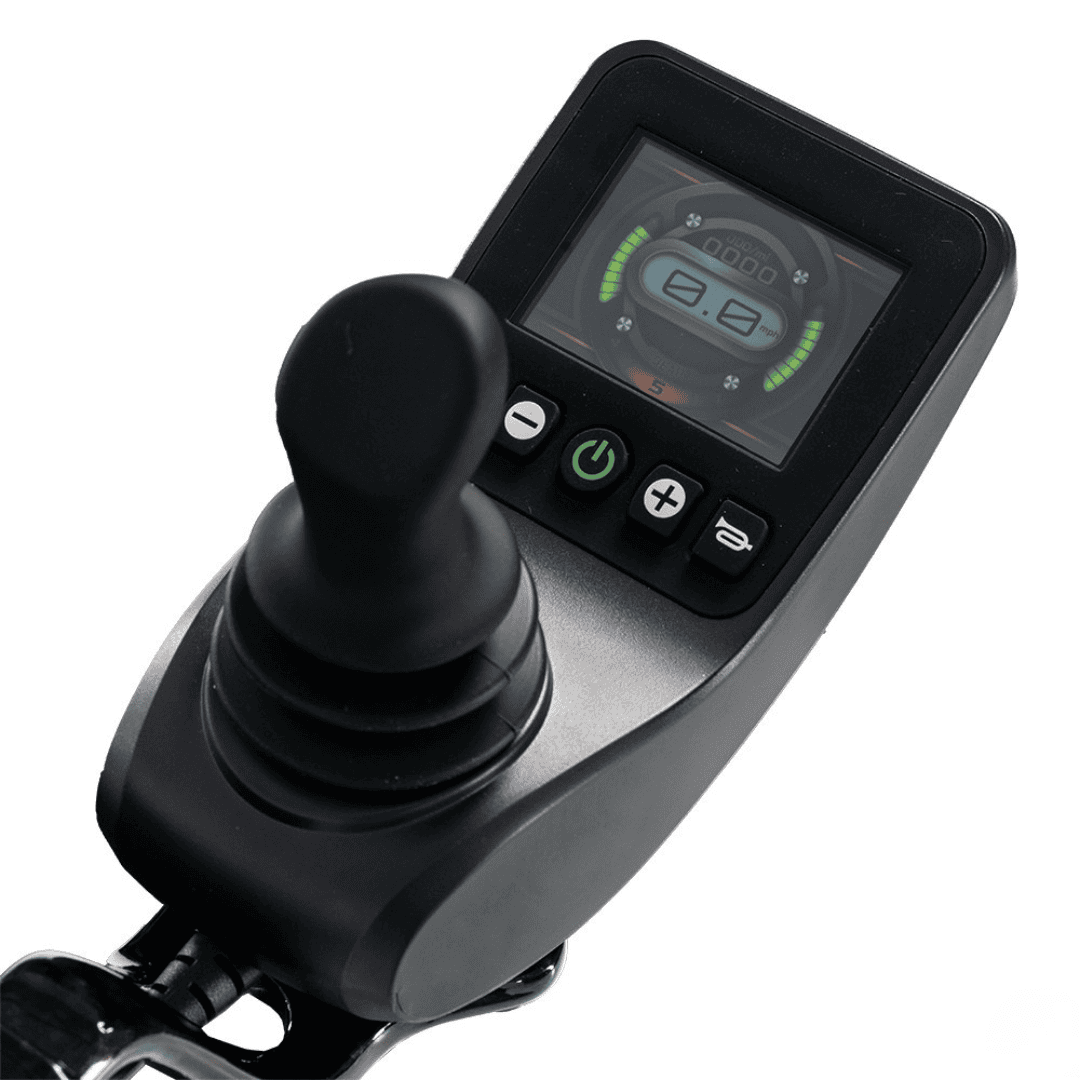 Jazzy Carbon HD joystick with LCD display