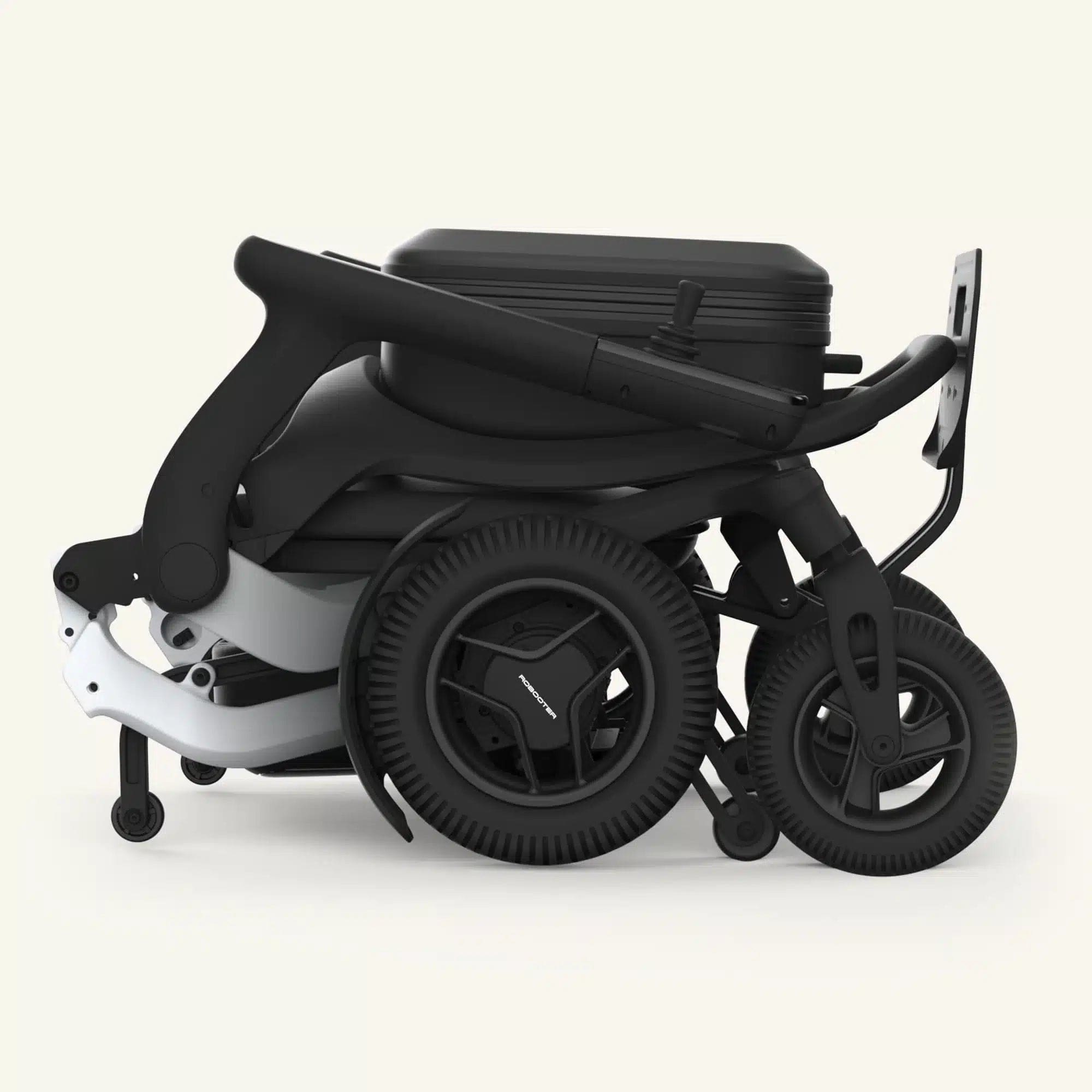 Robooter E80 power wheelchair folded
